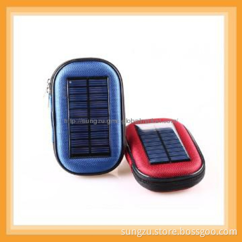 Solar bag pack battery charger